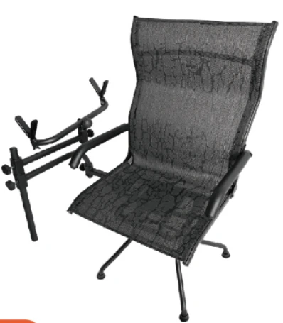 High-Back Swivel Hunting Chair with Rest Rack XZ7028-D-Q