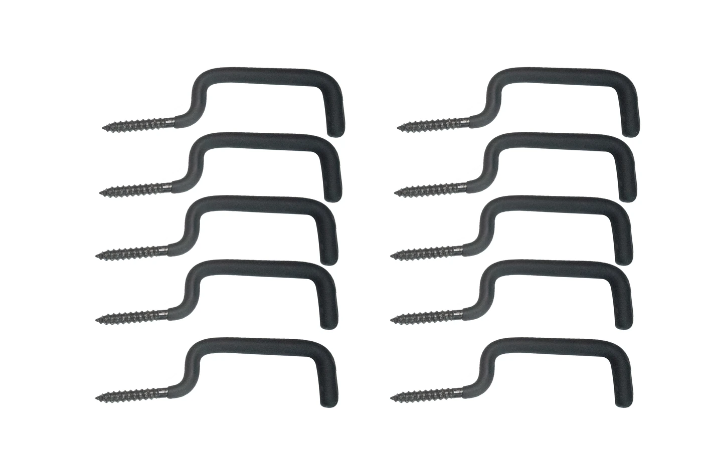 Screw-In Accessory Hooks, 10-Pack XZ7004