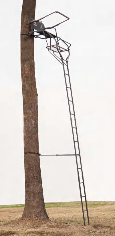 Double-Seat Ladder Treestand, Square Tube XZ1003-S