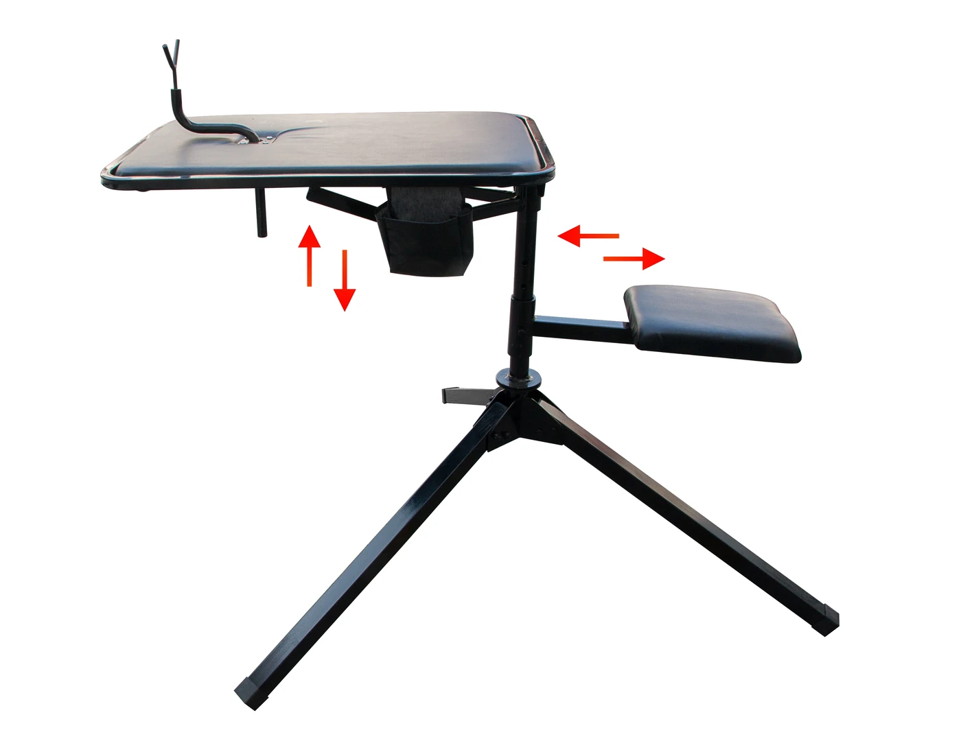 Adjustable-Seat Swivel Shooting Bench XZ4003