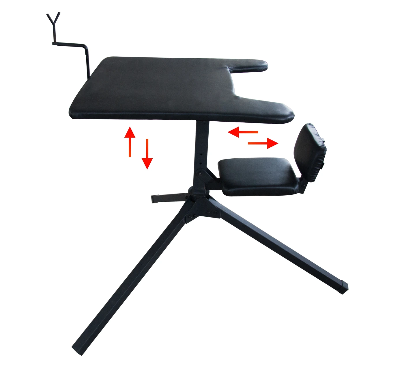 Swivel Shooting Bench with Backrest XZ4002